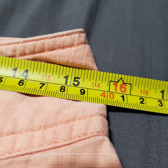 Khakis International Design light orange capri pants size 10 - Picture 2 of 8